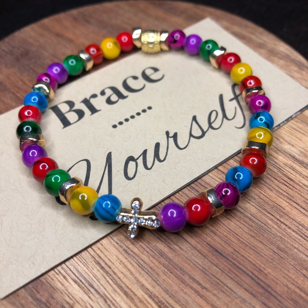 Glass Bead Bracelet CS001